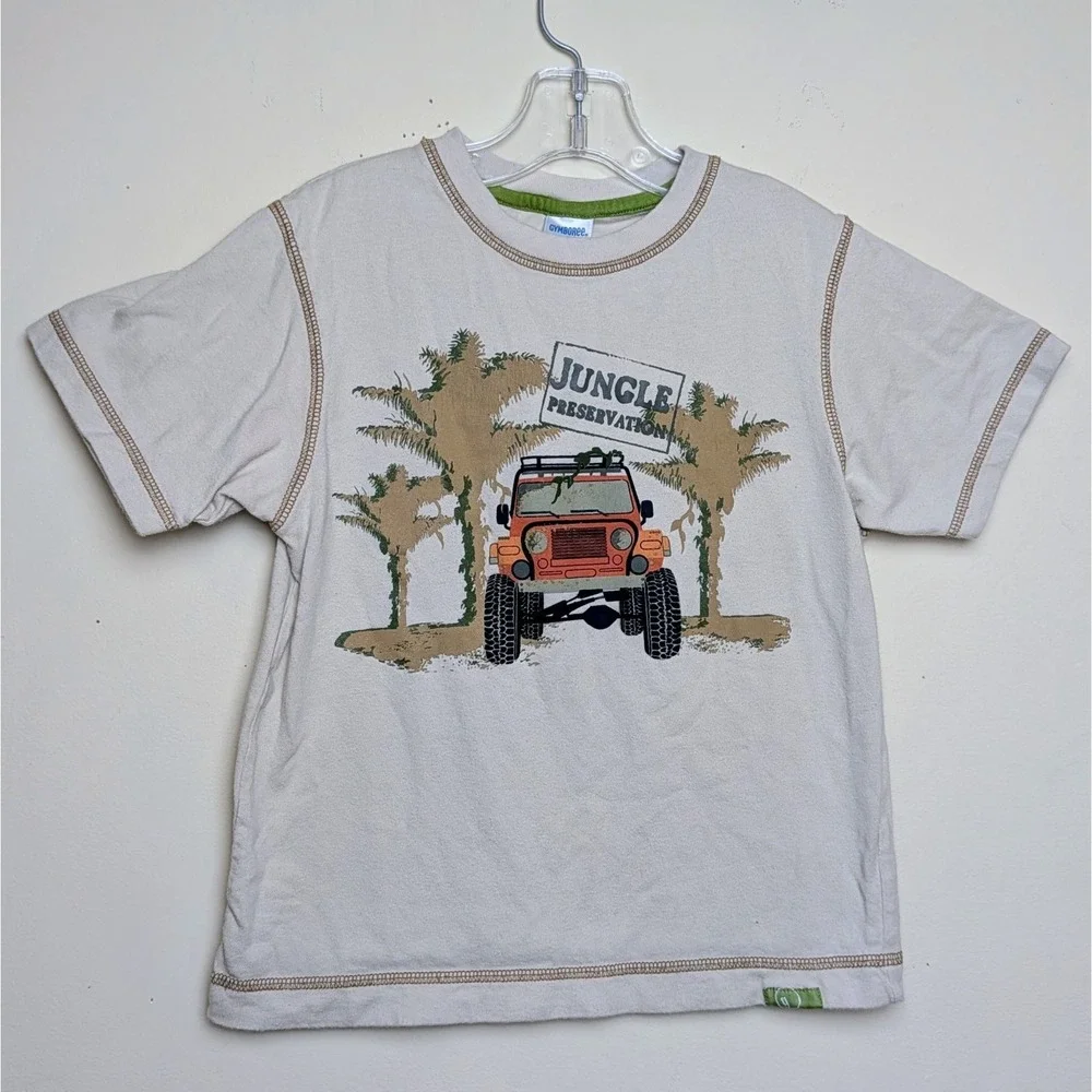 Vintage Gymboree Jeep Jungle Expedition 2006 Y2K Shirt Toddler Size 5